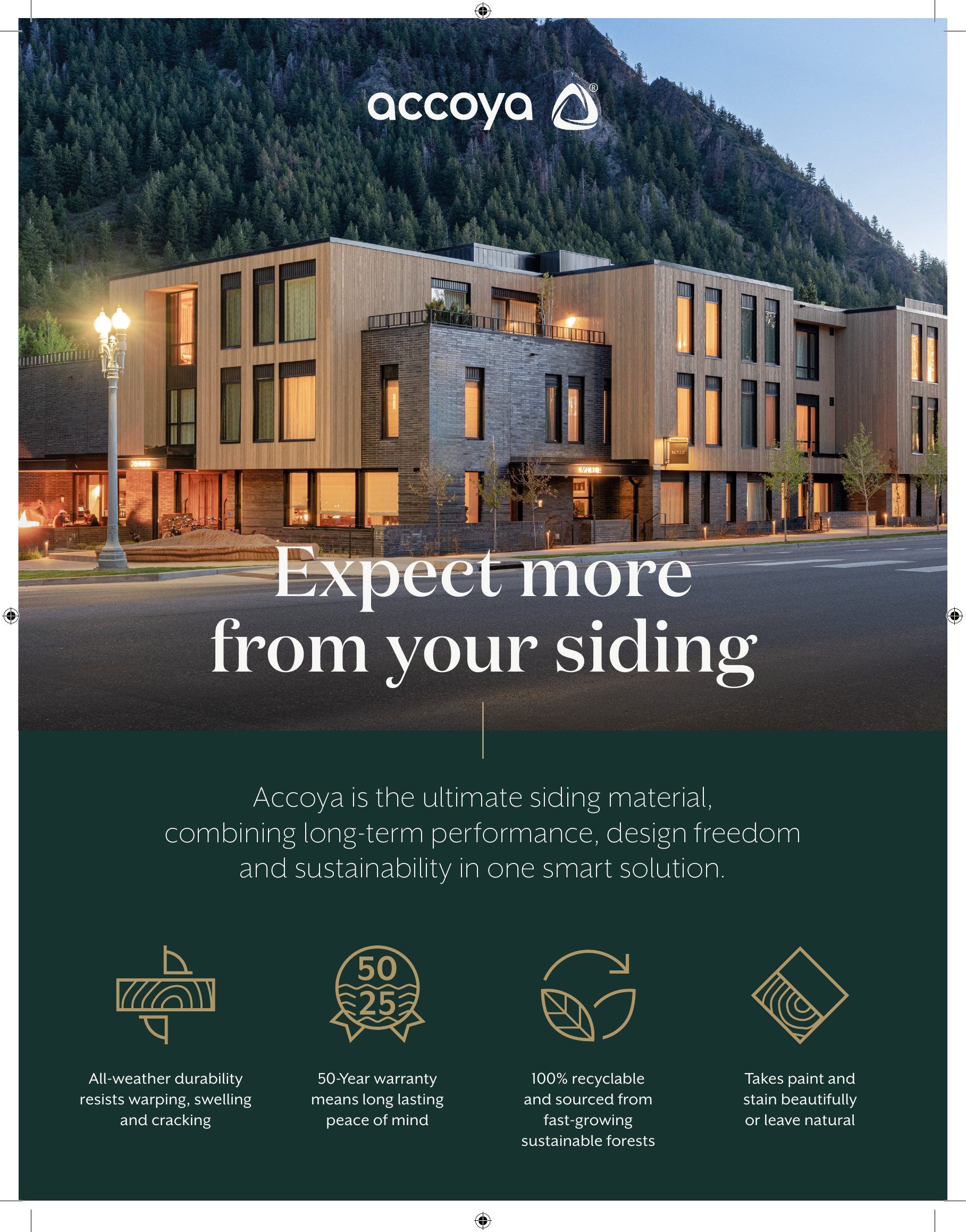 Accoya Siding Flyer by ETT