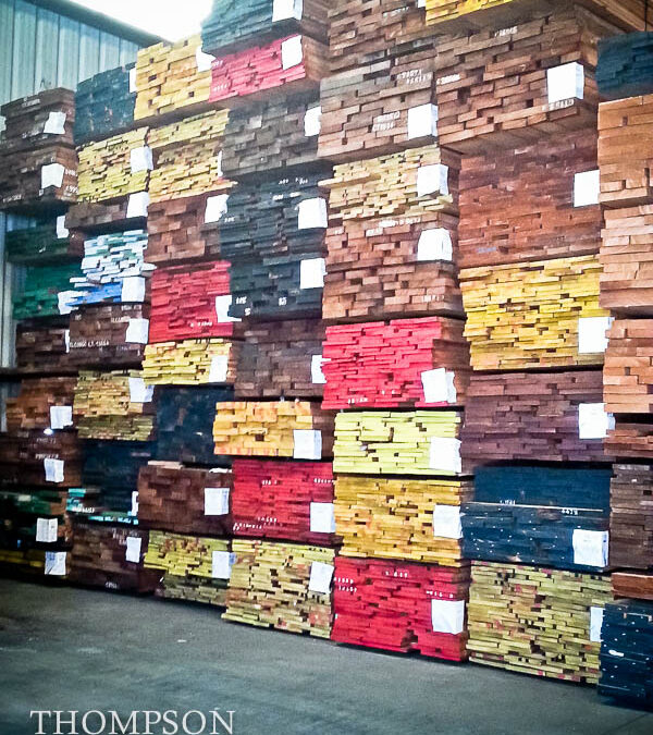 Hardwood lumber is often called either “Air Dried,” “Kiln Dried,” or “Green”.  What’s the difference?