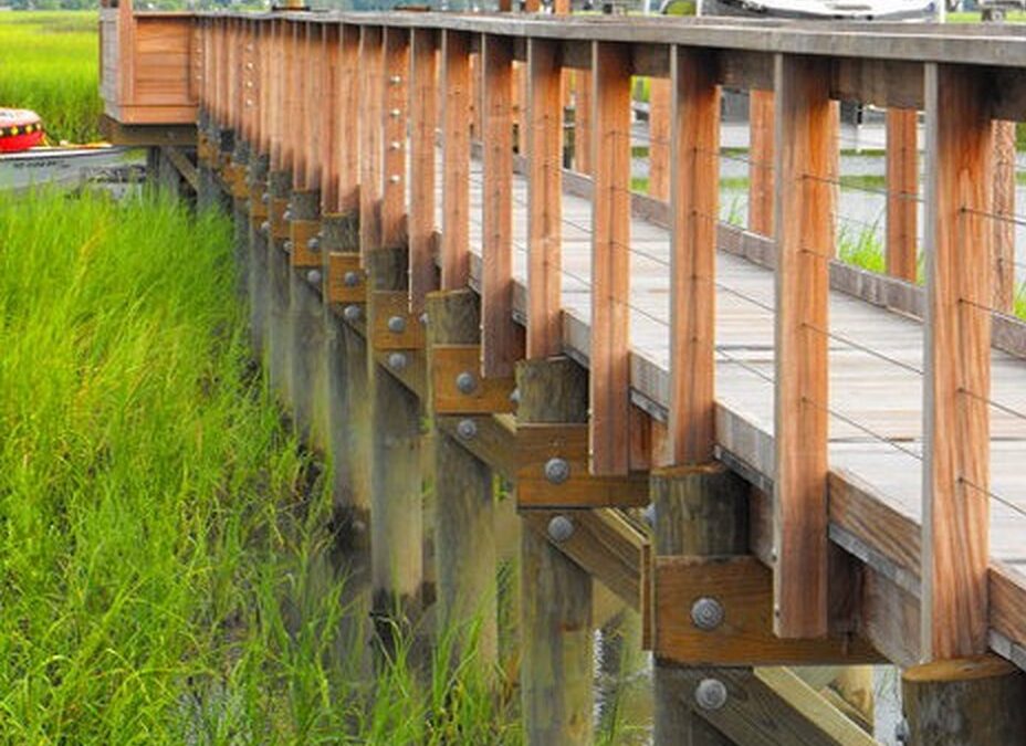 Custom Ipe Dock on Sullivan’s Island, SC