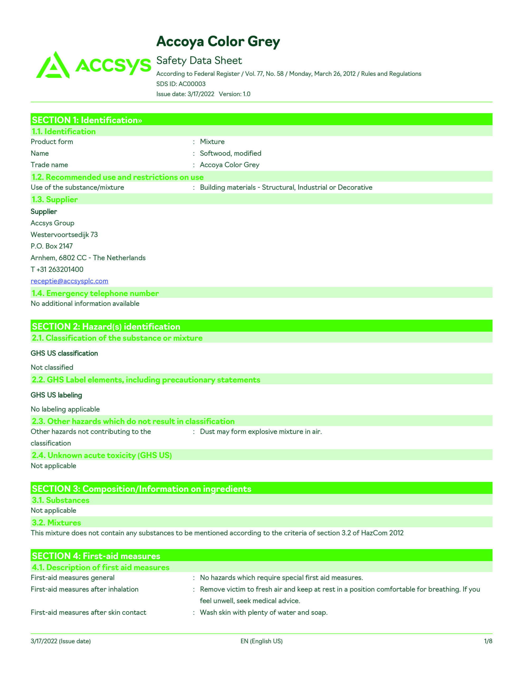 download washington product line card