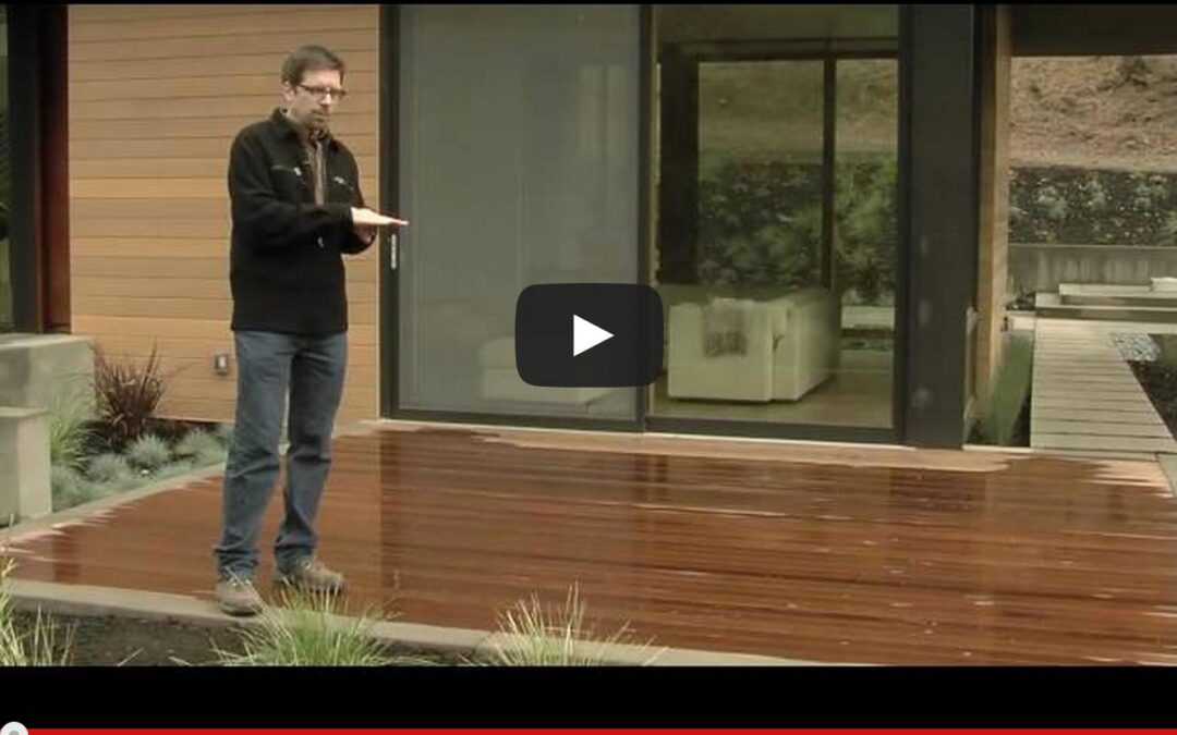 Ipe Wood Deck Design