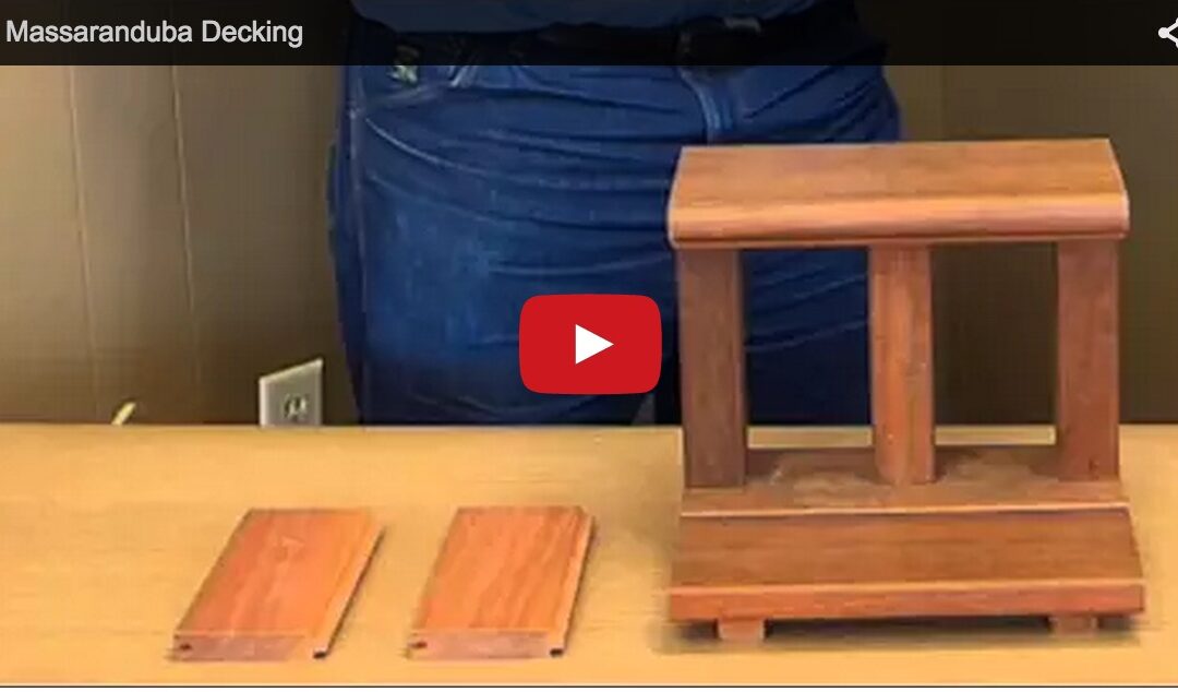 Video: Massaranduba Decking