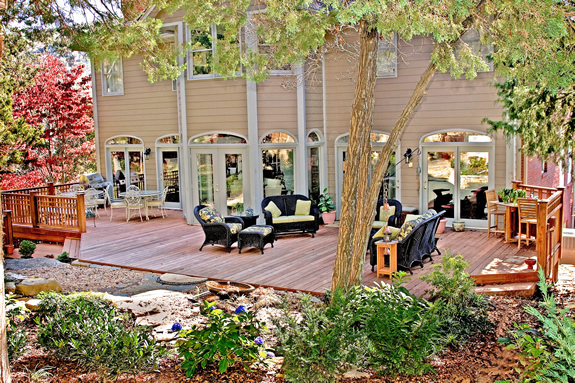Ipe Deck In Alabama Hill Country