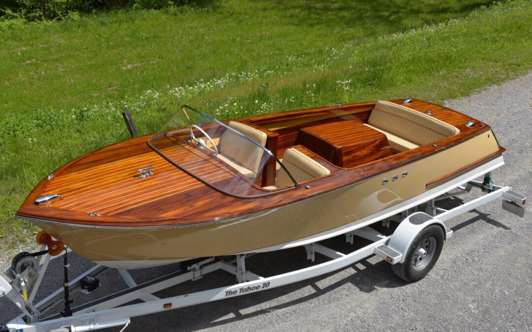 Beautiful Mahogany Motorboat from Ynot Yachts