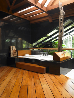 Tropical Luxury Home in Teak